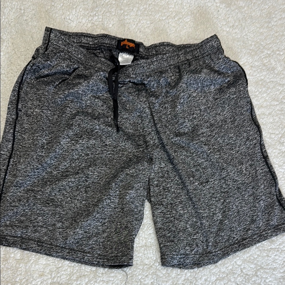 Pro Player Gray Athletic Shorts with Elastic Waistband